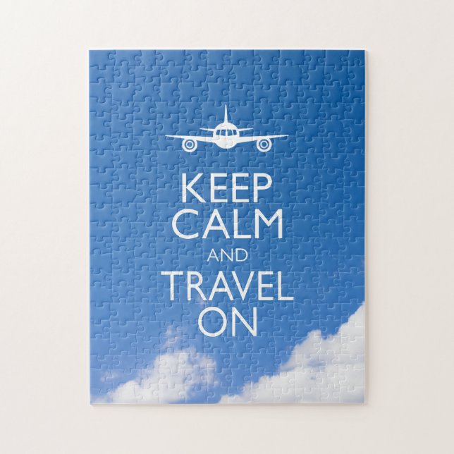 PUZZLE MANTENER LA CALMA Y VIAJAR (Vertical)