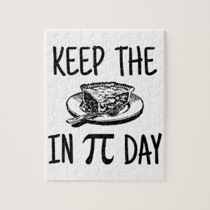 Puzzle Mantenga la empanada día del pi