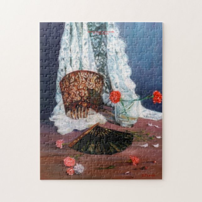 Puzzle Mantilla Española/Mantilla española (Vertical)