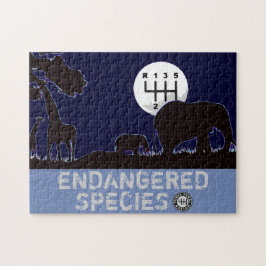 Puzzle MANUAL - En peligro de extinción