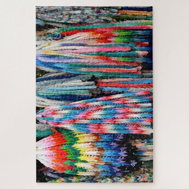 Puzzle many paper cranes (Vertical)