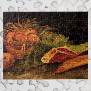 Puzzle Manzanas, carne y un rollo por Vincent van Gogh