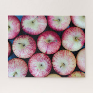Puzzle manzanas rojas