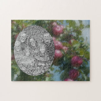 Puzzle Manzanas rojas en pintura de árbol Añadir tu foto