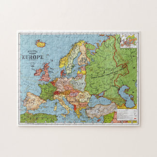 Puzzle Map of Europe