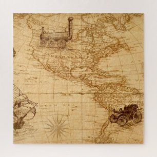 Puzzle Mapa antiguo