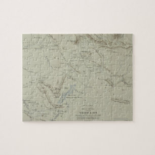 Puzzle Mapa antiguo de Irán