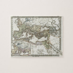 Puzzle Mapa antiguo del imperio romano