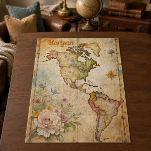Puzzle Mapa Antiguo Personalizado