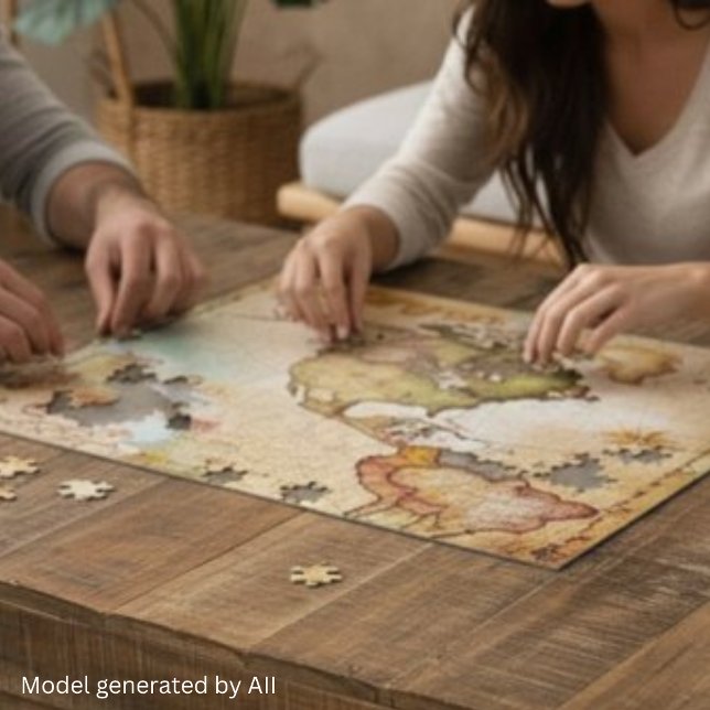 Puzzle Mapa Antiguo Personalizado (Subido por el creador)