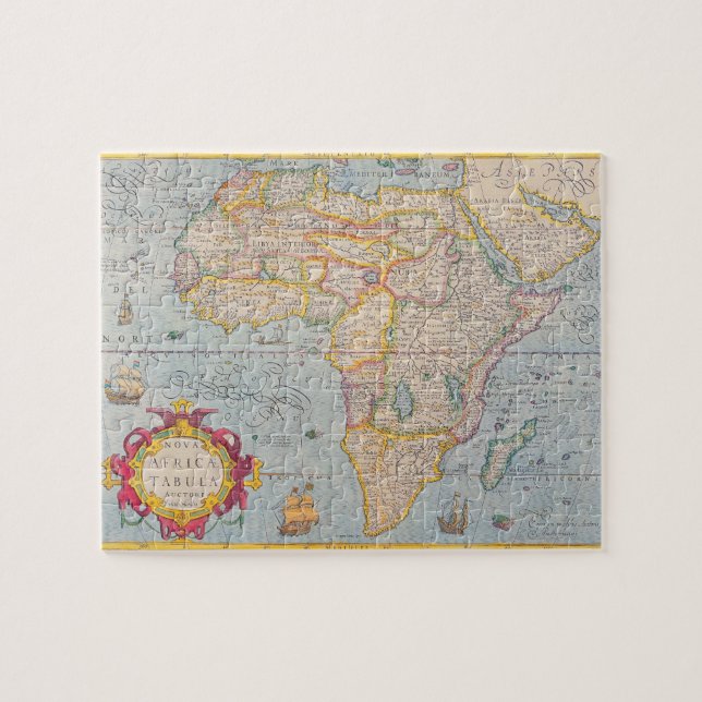 Puzzle Mapa de África 4 (Horizontal)