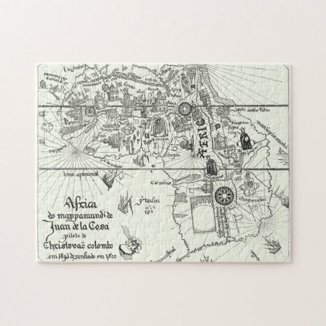 Puzzle Mapa de África el | 1500 (Horizontal)