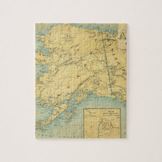 Puzzle Mapa De Alaska