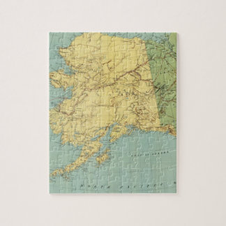 Puzzle Mapa de Alaska de Rand McNally