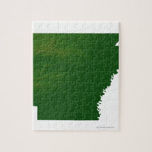 Puzzle Mapa de Arkansas