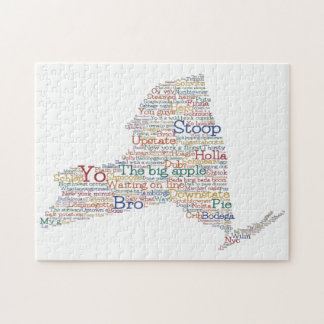 Puzzle Mapa de arte de palabras jerárquicas de Estados Un
