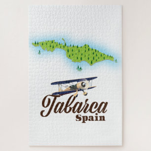 Puzzle Mapa de belleza de Tabarca España