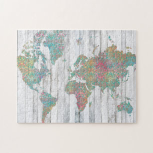 Puzzle Mapa de Boho II