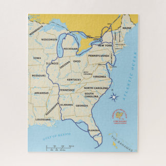 Puzzle Mapa de bucle grande