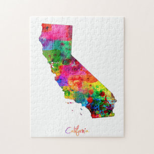 Puzzle Mapa de California