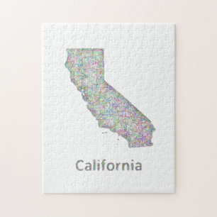 Puzzle Mapa de California
