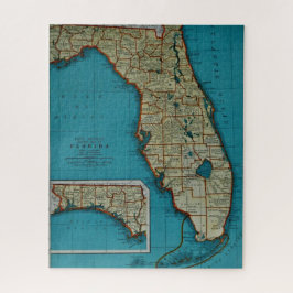 Puzzle Mapa de carreteras de Florida