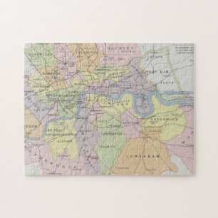 Puzzle Mapa de ciudades parlamentarias metropolitanas