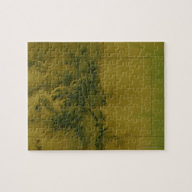 Puzzle Mapa de Colorado (Horizontal)