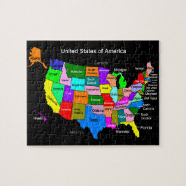 Puzzle Mapa de EE. UU