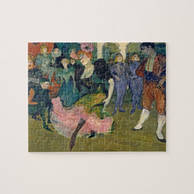 Puzzle Mapa de Enrique de Toulouse-Lautrec el |: El viaje (Horizontal)
