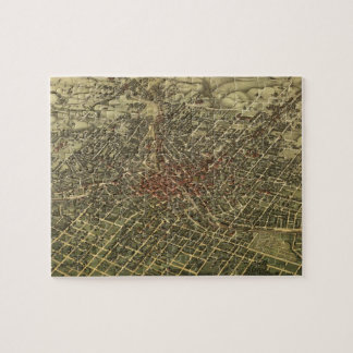 Puzzle Mapa de época de Atlanta (1892)