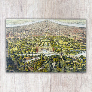 Puzzle Mapa de época de Central Park, Nueva York, 1873