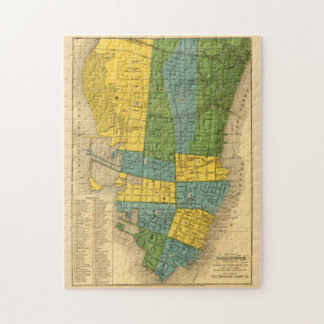 Puzzle Mapa de época de Charleston SC (1883)