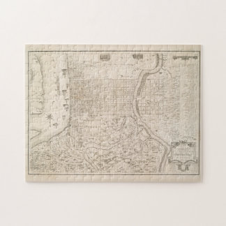 Puzzle Mapa de época de Filadelfia PA (1802)