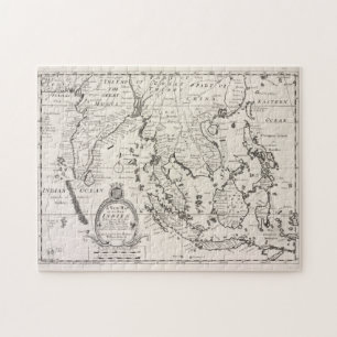 Puzzle Mapa de época de Indonesia (1700)