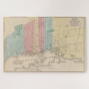 Puzzle Mapa de época de las nuevas MAMÁES de Bedford (1