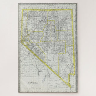 Puzzle Mapa de época de Nevada (1889)