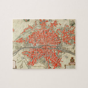 Puzzle Mapa de época de París (1721-1774)