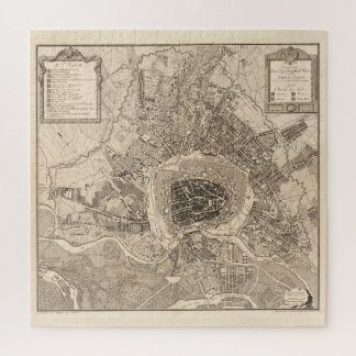 Puzzle Mapa de época de Viena Austria (1783)
