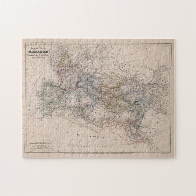 Puzzle Mapa de época del Imperio Romano (1852) (Horizontal)