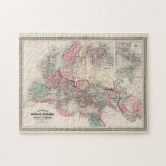 Puzzle Mapa de época del Imperio Romano (1862)