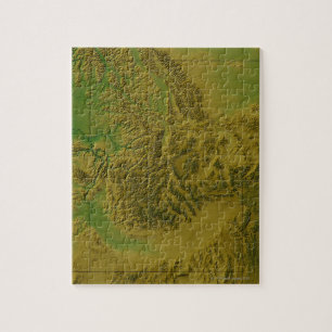 Puzzle Mapa de Idaho
