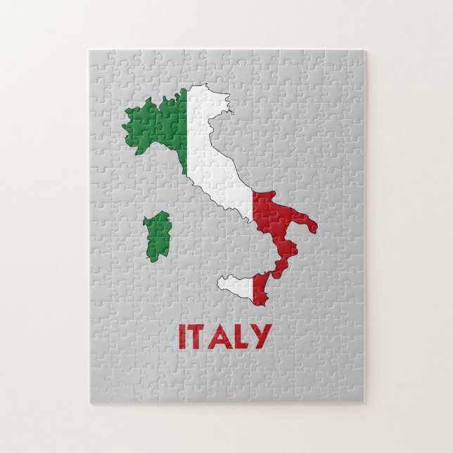 PUZZLE MAPA DE ITALIA (Vertical)