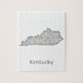 Puzzle Mapa de Kentucky