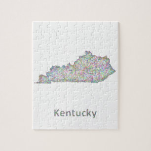 Puzzle Mapa de Kentucky