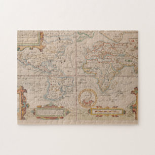 Puzzle Mapa de la circunnavegación de Drake del globo