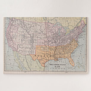 Puzzle Mapa de la guerra civil