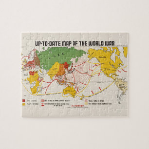 Puzzle Mapa de la Segunda Guerra Mundial