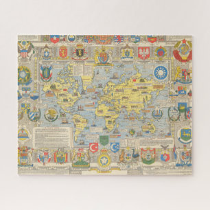 Puzzle Mapa de las Naciones Unidas del Mundo