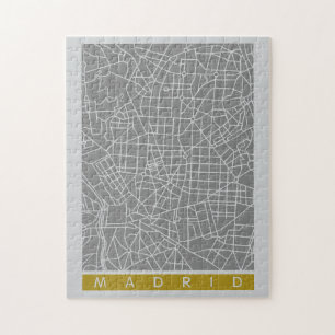 Puzzle Mapa de Madrid